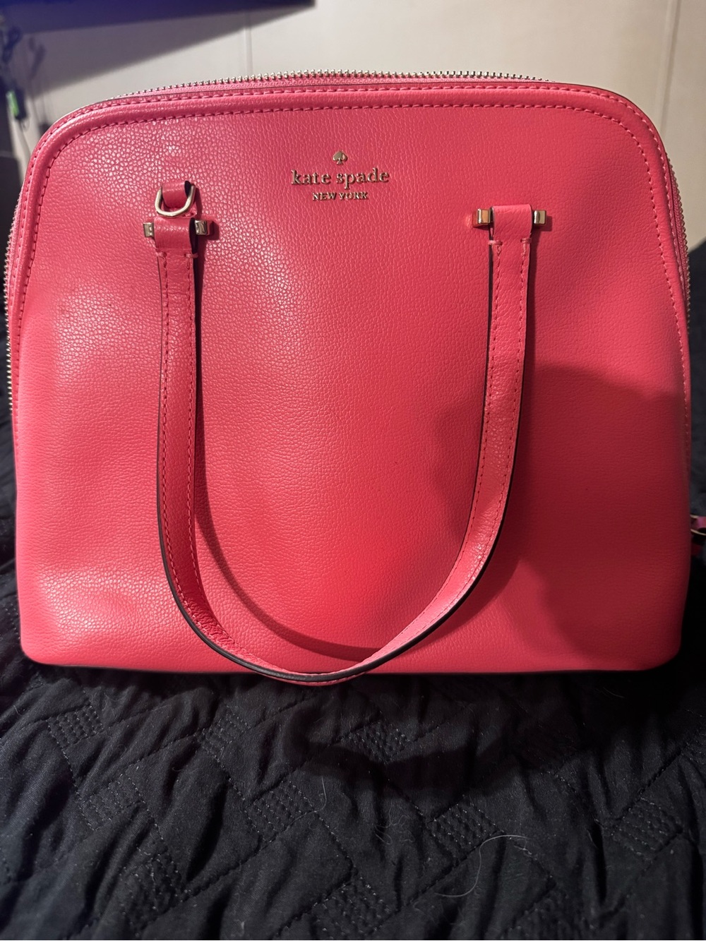 kate spade Coral Pink Dome Satchel
